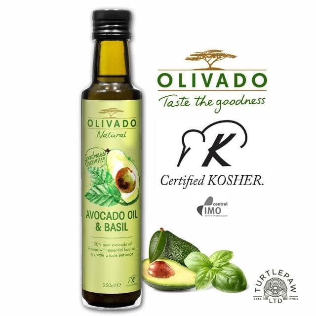 【OLIVADO】紐西蘭烹調酪梨油250ml (羅勒)-3入組