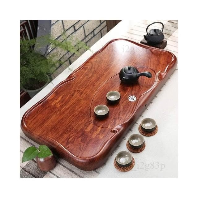 黑檀木 茶盤 實木 新款 家用 簡約 茶海 茶臺 客廳 茶具 小型 原木 茶托盤 排水 幹泡 辦公室 泡茶組
