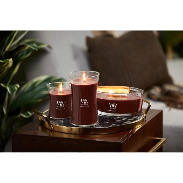 【WoodWick】美國WOODWICK 沙漏蠟燭 9.7oz 【煙燻胡桃&楓糖】SMOKED WALNUT&MAPLE 香氛蠟燭