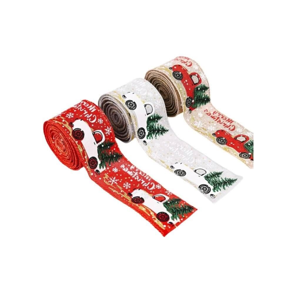 聖誕裝飾彩帶工具男聖誕節彩帶 聖誕裝飾帶 禮物帶 綁禮物 聖誕節裝飾 聖誕彩帶 聖誕樹