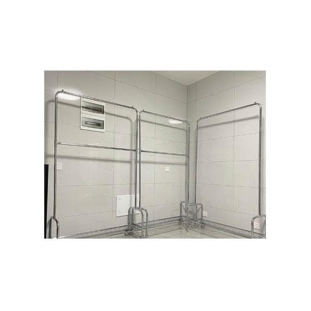 🍀櫥窗掛衣架 不銹鋼掛衣架 亮面展示架 童裝衣架 服裝店雙層展示架 陳架加輪