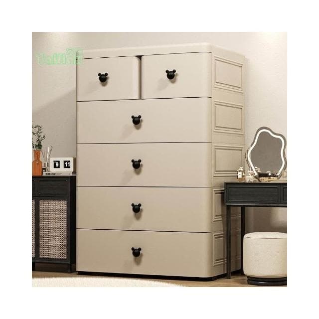 加厚收納櫃 抽屜式寶寶衣櫃 嬰兒衣服多層儲物櫃 兒童衣櫥 家用置物櫃 五斗櫃 置物櫃 抽屜櫃 雜物櫃 層櫃