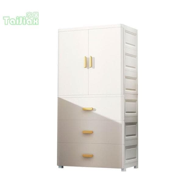 💕雙開寶寶衣櫃 嬰兒簡易衣物收納櫃 兒童小衣櫥 整理箱 塑膠家用收納櫃 儲物櫃 置物櫃 層櫃 衣物櫃 雜物櫃 五斗櫃