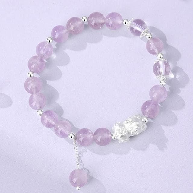 【MoonDy】手鍊 女生手鍊 貔貅手鍊 水晶項鍊 招財納福 轉運珠 情人節禮物