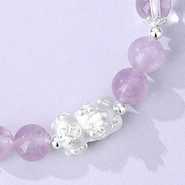 【MoonDy】手鍊 女生手鍊 貔貅手鍊 水晶項鍊 招財納福 轉運珠 情人節禮物