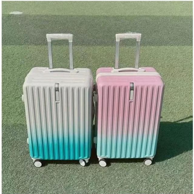 登機箱20吋日韓熱銷TOP 漸變色行李箱28吋行李箱 旅行箱 高顏值拉桿行李箱子母箱男女學生新款登機箱大容量密碼行李箱