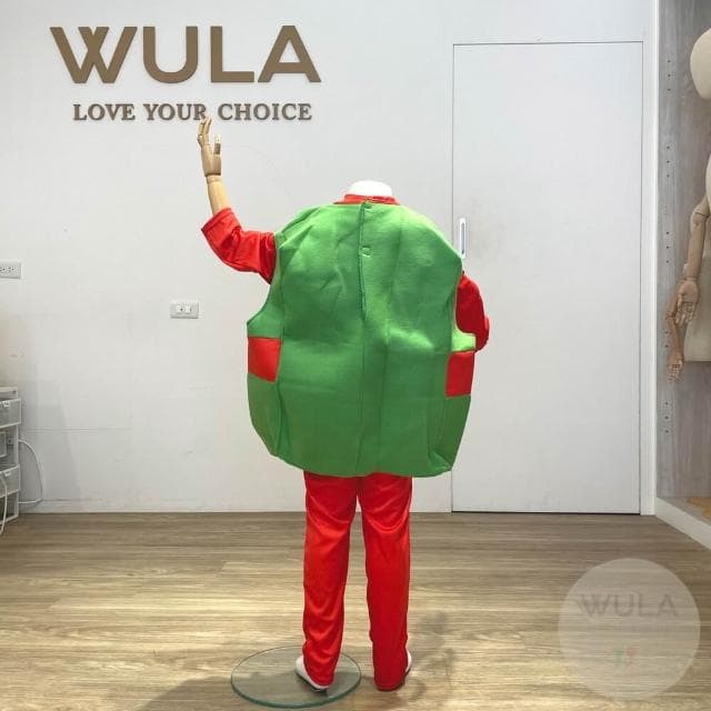 禮物盒裝兒童版 WULA烏拉 聖誕裝 聖誕禮物裝 聖誕服 小孩聖誕服裝 禮物套裝 禮物衣服