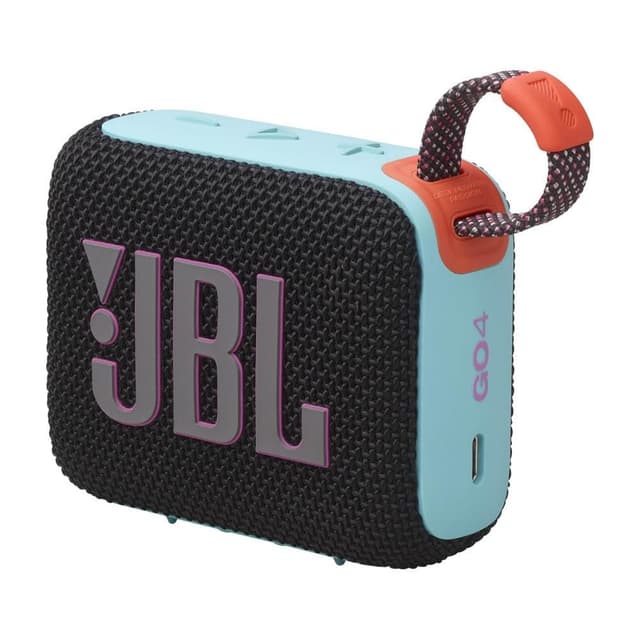 【JBL】GO 4 可攜式防水藍牙喇叭｜黑橘色