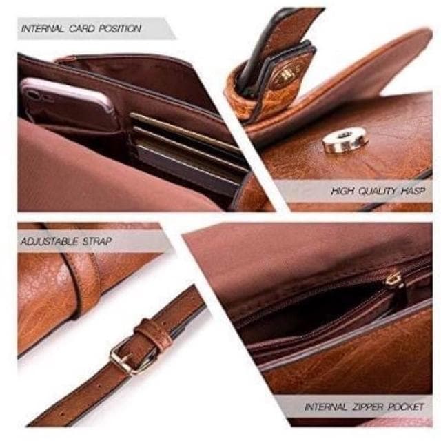 AFKOMST 馬鞍包 女款 復古 側背包 肩背包 皮革 母親節禮物