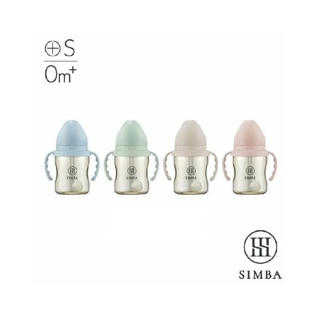 【Simba 小獅王辛巴】蘊蜜鉑金PPSU寬口吸管把手防脹氣奶瓶(4色；200ML/270ML)