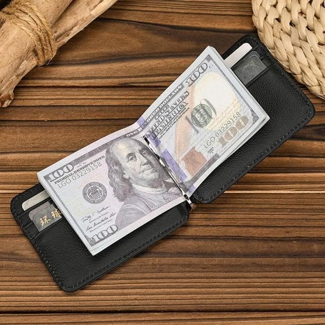 【MoonDy】卡夾 真皮錢包 復古卡夾 頭層牛皮 男生錢包 多卡位 卡片包  