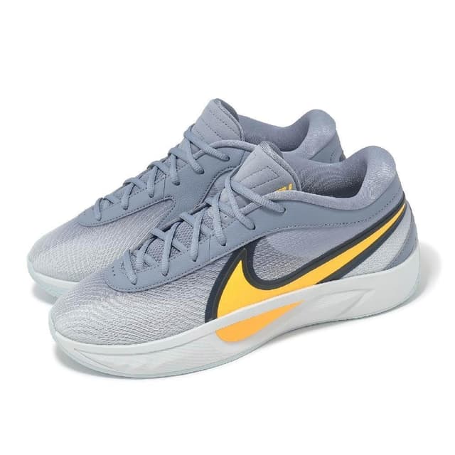 【NIKE 耐吉】NIKE 籃球鞋 GIANNIS FREAK 6 EP 灰黃 字母哥 實戰鞋 男 FJ7807-400