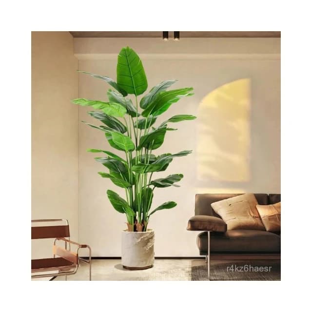 可開發票 仿真裝飾 仿真花 天堂鳥仿真植物仿生花假樹室內客廳大型落地盆栽輕奢綠植裝飾擺件