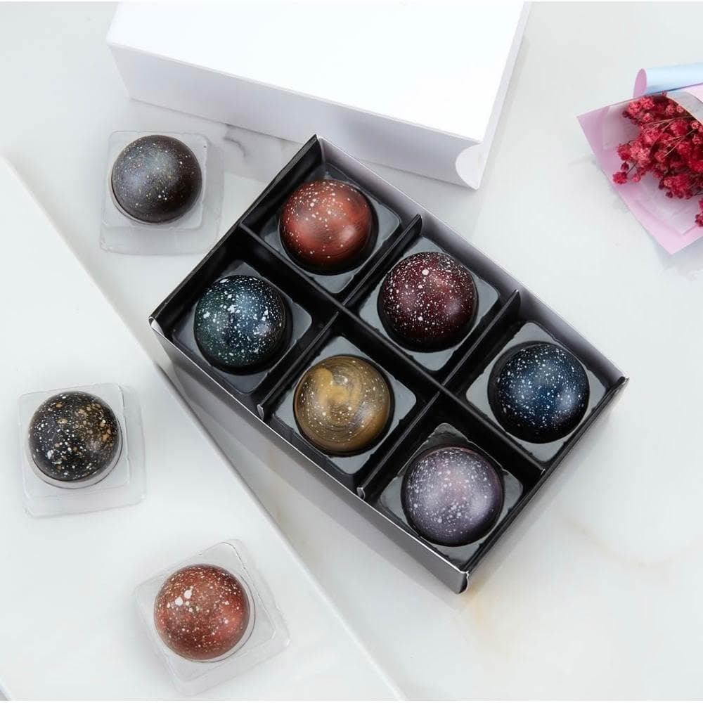 【Joyce Chocolate】星球巧克力禮盒(6顆入球形)
