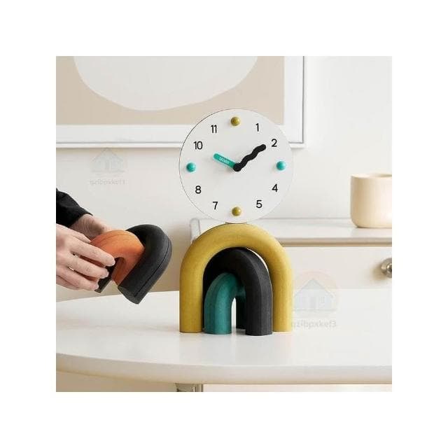 客廳桌面擺件 家居飾品 電視櫃玄關 創意簡約 座鐘 酒櫃裝飾品 開業送禮 喬遷禮物 玄關擺飾 辦公室擺件 桌面