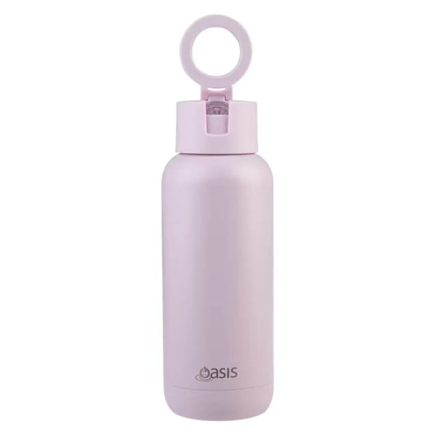 Oasis 三層磁吸陶瓷保溫瓶 1000ml (霧櫻粉;保溫杯/水壺/水瓶)