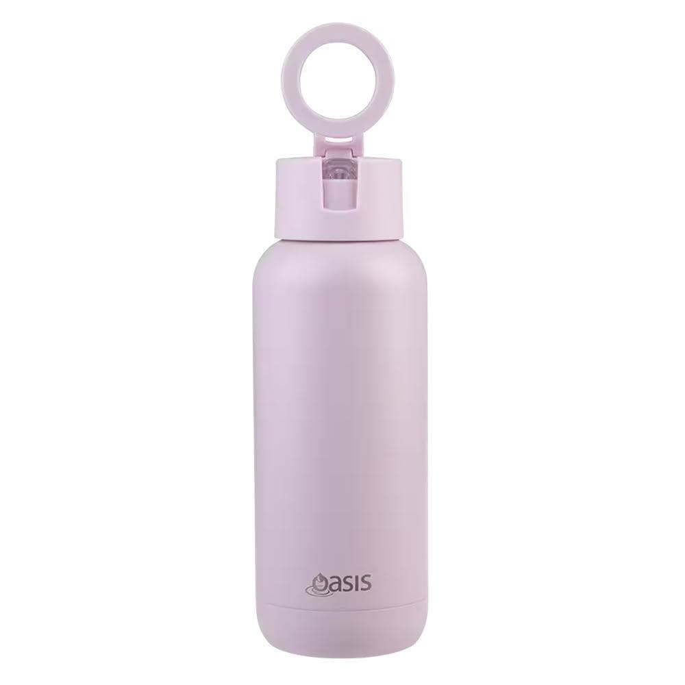 Oasis 三層磁吸陶瓷保溫瓶 1000ml (霧櫻粉;保溫杯/水壺/水瓶)