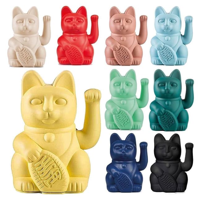 【德國DONKEY】幸運繽紛招財貓《WUZ屋子》 擺飾 招財 入厝禮 搬家禮 開店禮 開學禮 情人節 開運 送禮