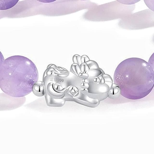 【EMMA SUE】轉運珠手鍊 水晶項鍊 手鍊 手串 貔貅手鍊 招財納福 情人節禮物