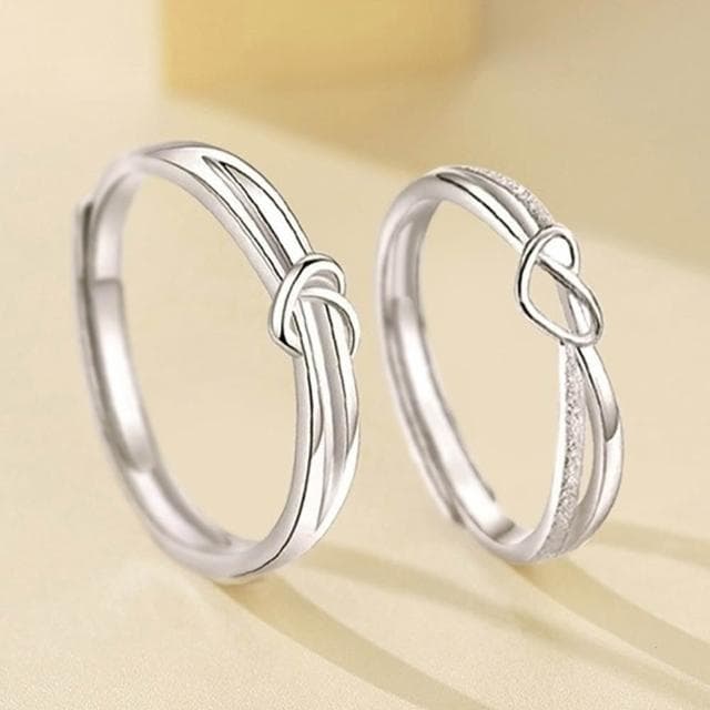 【EMMA SUE】純銀戒指 愛心戒指 對戒 銀飾 心形戒 情侶款 百搭飾品 情人節禮物