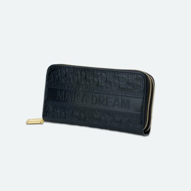 【MK】新款真皮長款卡包 大容量多卡位雙層零錢包MAIKA DREAM