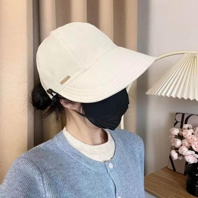 Fortune情人節禮物 大帽檐 顯臉小帽子 帽子 女生帽子 鴨舌帽 老帽 防紫外線 遮陽帽 速乾 防曬帽 棒球帽