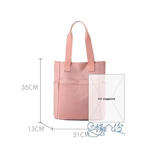 實用大容量尼龍托特包 單肩包 時尚包 側背包 情人節禮物【緣份小屋】