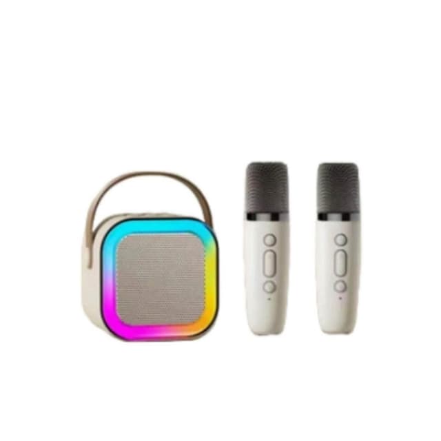 K12藍牙音響 無線藍牙麥克風音響 行動迷你K歌 迷你藍牙音響 行動KTV 便攜提手家庭戶外