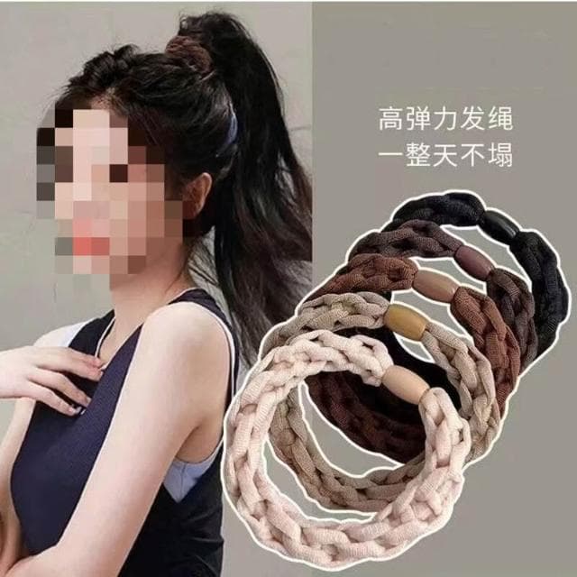 髮圈女髮飾韓系高級感髮繩女彈力皮筋韓系無痕髮圈不傷髮丸子頭髮圈(情人節 聖誕節 生日 髮飾 頭飾 大腸圈 髮夾 禮物)
