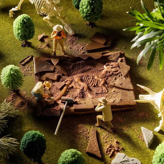 【木匠手作】恐龍化石巧克力風味(大盒)