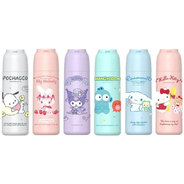 【SANRIO 三麗鷗】直飲樂遊保溫杯 316不鏽鋼 真空保溫罐 保溫杯 隨身壺 運動水壺 兒童水壺 隨身水壺 隨身杯 送禮 生日禮物 46#5