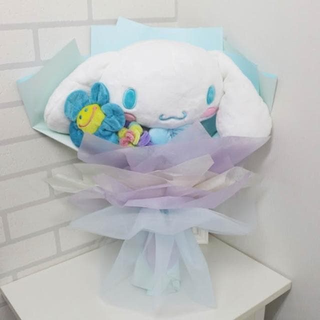 大耳狗花束 正版大耳狗 娃娃花束 大耳狗喜拿 娃娃花束 求婚花束 畢業花束 情人節花束 母親節花束 生日禮物 教室節