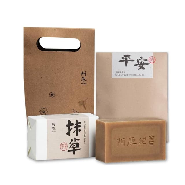 【阿原】YUAN阿原 送心禮-淨心艾禮  | 抹草皂、艾草平安包