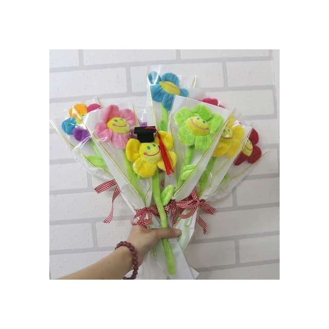 花朵花束 畢業花束 毛絨微笑太陽花 玩偶花束 教師節花束 情人節花束 生日花束 聖誕禮物 交換禮物