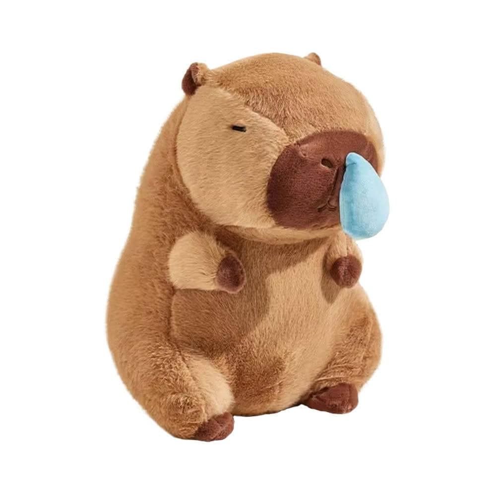 【捕夢網】卡皮巴拉娃娃(水豚娃娃/水豚君/水豚/娃娃/交換禮物/生日禮物/抱枕/玩偶)