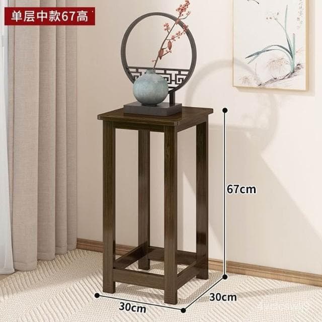 植物架 聚寶盆架 盆栽架 裝飾架 藝品架 花瓶架 財位桌 花臺 四方花臺 花臺櫃 花架 實木花架

