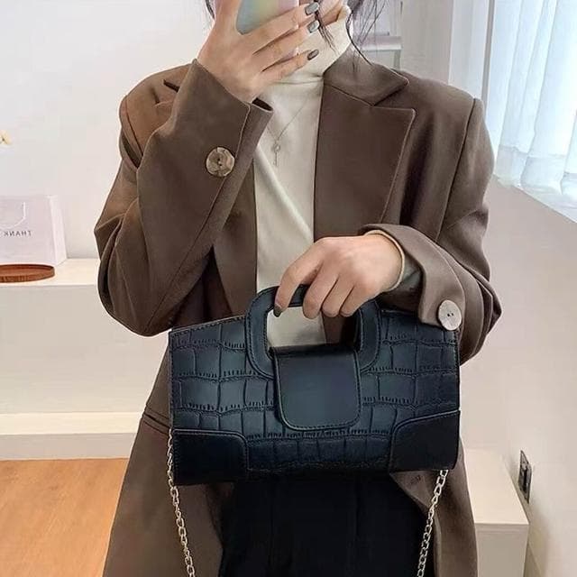 新款手拿包女士包包單肩包手提包晚宴包鳄魚紋包 質感公事包商務手拿包編織手抓包手機腋下包男女信封包多夾層手提包禮物包