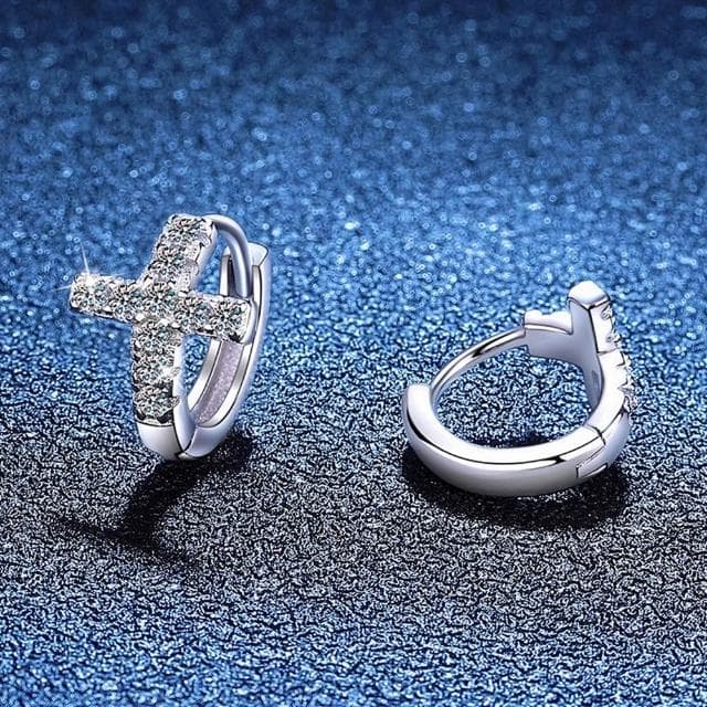 【巴黎精品】現貨+預購 頂級莫桑鑽石耳環925純銀耳環女耳針銀飾情人節禮物-30分輕奢韓版百搭女飾品a1kv19