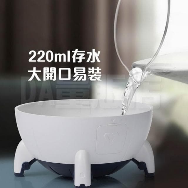 七彩太空艙小夜燈加濕 USB插電 電池款 水氧機 薰香機 噴霧器 擴香機 交換禮物