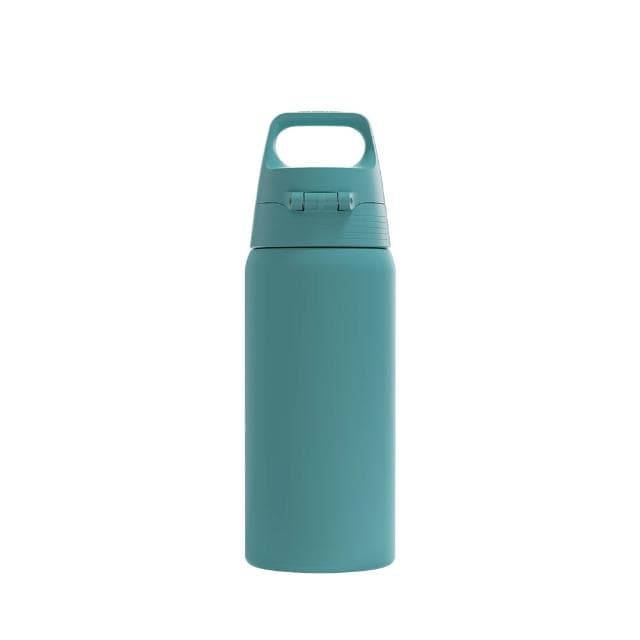 【SIGG】Shield 超輕量彈蓋保溫瓶 500ml (湖水藍;保溫杯/水瓶/水壺)