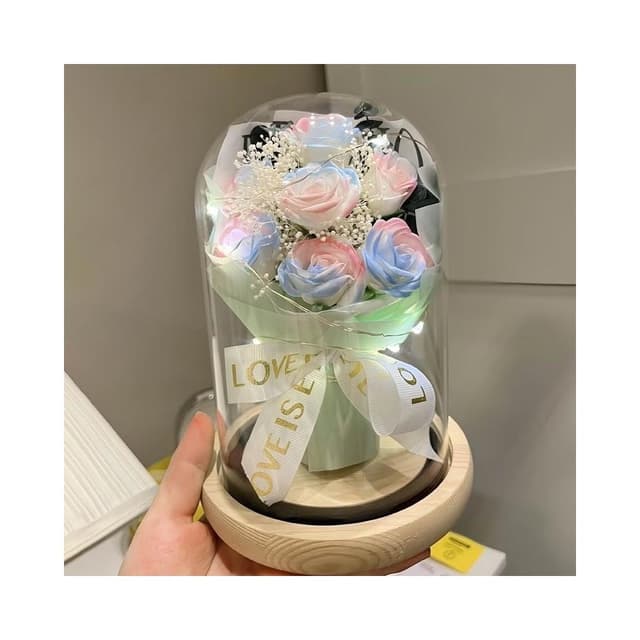 【望星願】玫瑰魔法球 蒲公英 乾燥花 永生花 康乃馨 向日葵 永生玫瑰花 畢業禮物 交換禮物 生日禮物 聖誕禮物 情人節禮物
