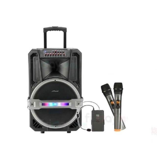 【J-POWER 杰強】震天雷 J-102-15 PRO 15吋-專業舞台版 拉桿式KTV 藍芽音響(#J-102-15 PRO#藍芽音響)