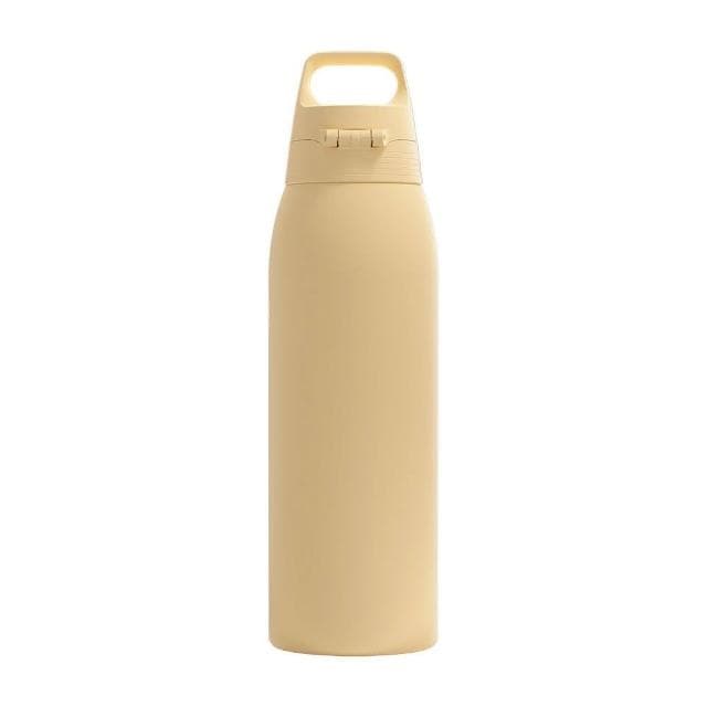 【SIGG】Shield 超輕量彈蓋保溫瓶 1000ml (奶油黃;保溫杯/水瓶/水壺)