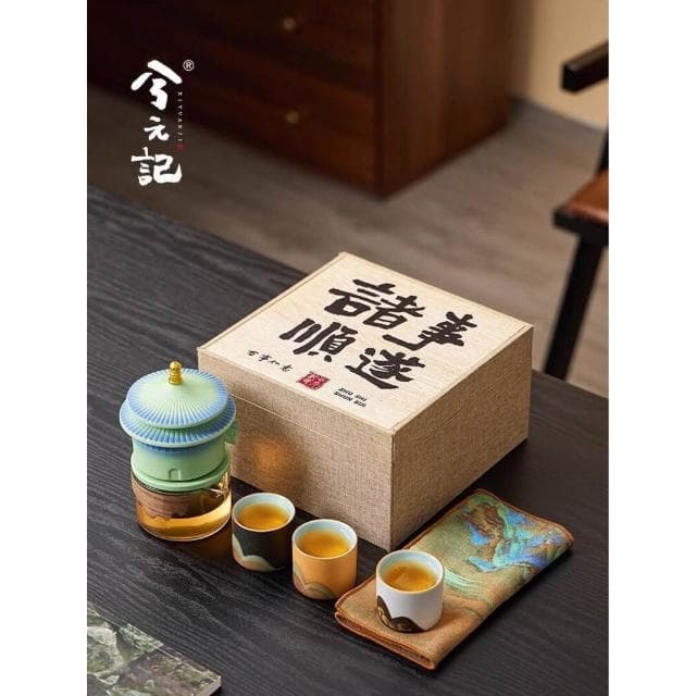 功夫茶具套裝送老師男士退休離職生日禮物