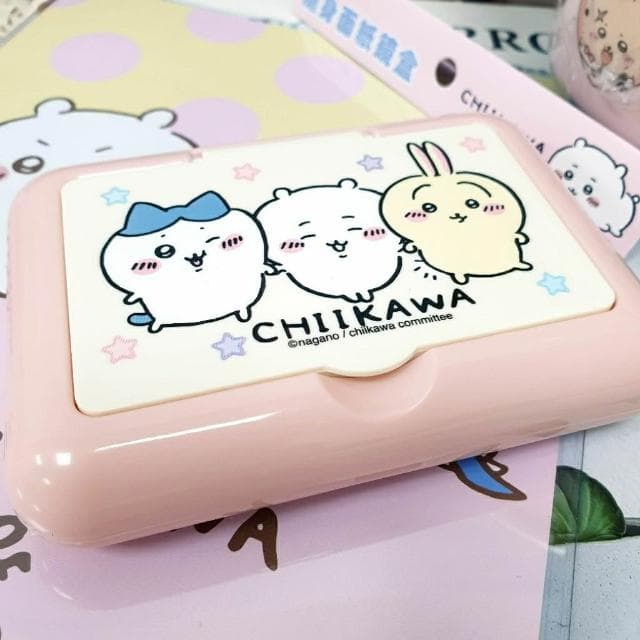 現貨正版 吉伊卡哇 隨身面紙鏡盒 附鏡面紙盒 烏薩奇 小八貓 面紙收納盒 隨身鏡 外出面紙盒 台灣製