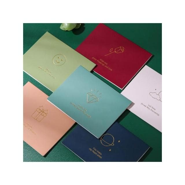 小文青燙金小賀卡 禮物卡 情人卡 傳情卡 耶誕卡片 祝福卡 感謝卡 賀卡 質感萬用卡 感恩節謝卡