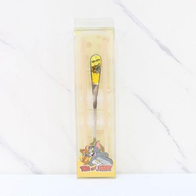 【華納兄弟影業】湯姆貓 傑利鼠 Tom & Jerry 筷子餐具組 PP盒裝 不鏽鋼湯匙 筷子 環保餐具 餐具 筷子 湯匙