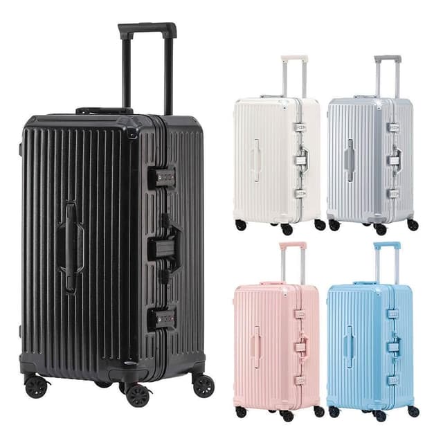 DW優選家 高級鋁框箱 多功能行李箱 鋁框行李箱 胖胖行李箱 旅行箱 五輪行李箱 30吋/28吋/26吋/24吋