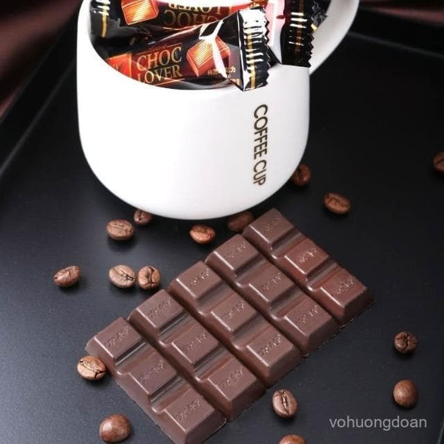 心心相印 京特純黑巧克力零食網紅禮物喜糖果巧克力便宜散裝批髮1000g-120g