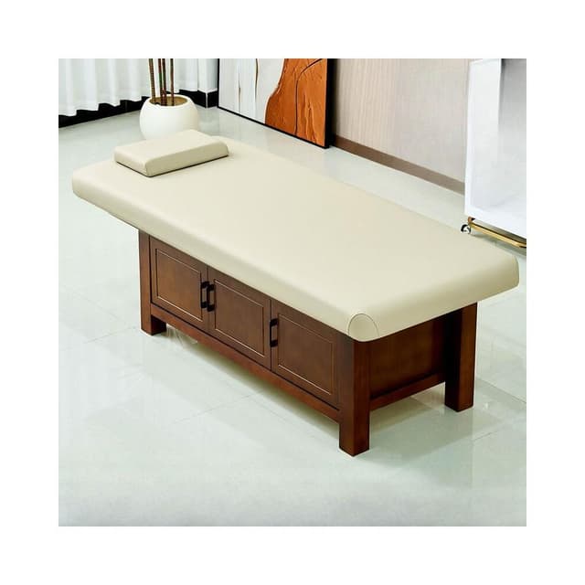 實木美容床按摩床推拿理療一體床美容院專用免安裝